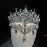 Load image into Gallery viewer, Baroque Tiaras and Crowns Women Accessories Wedding Headdress Engagement Hair Ornaments Bridal Hairbands Crystal Crown AN452