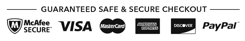 Guaranteed safe and secure checkout