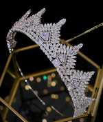 Load image into Gallery viewer, The Memorable CZ Tiara