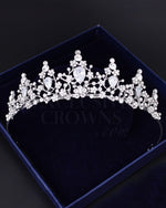 Load image into Gallery viewer, Miley Crystals Tiara - Rhinestone Exclusive Crowns