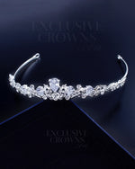 Load image into Gallery viewer, Spectacular Crystal Tiara Headband - Rhinestone Exclusive Crowns