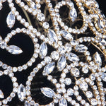 Load image into Gallery viewer, Vintage Rhinestone Bridal Crown Tiara
