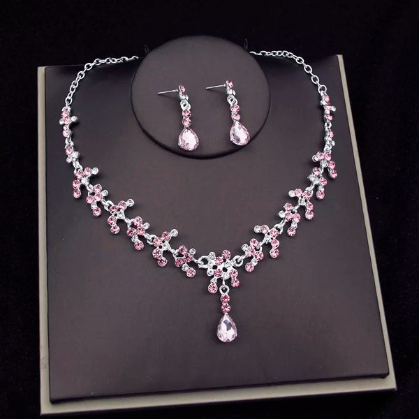 Necklace for Women Wedding Jewelry Sets Accessories (FACTORY)