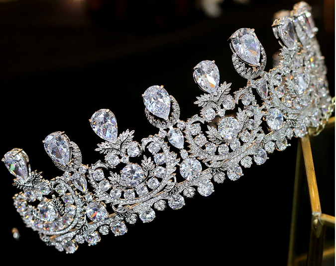 The Superb CZ Tiara