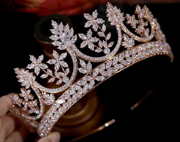 The Elevated CZ Tiara