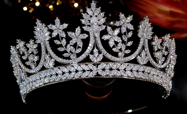 The Elevated CZ Tiara