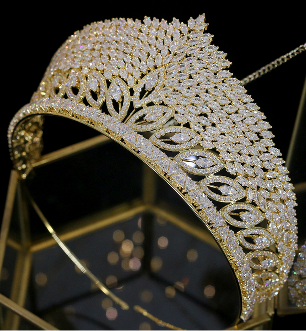 The August CZ Tiara