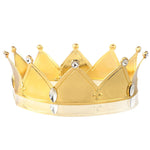 Load image into Gallery viewer, Baroque Gold Color Tiaras Vintage Royal King Crown Prince Hair Accessories Men And Women Birthday Crown
