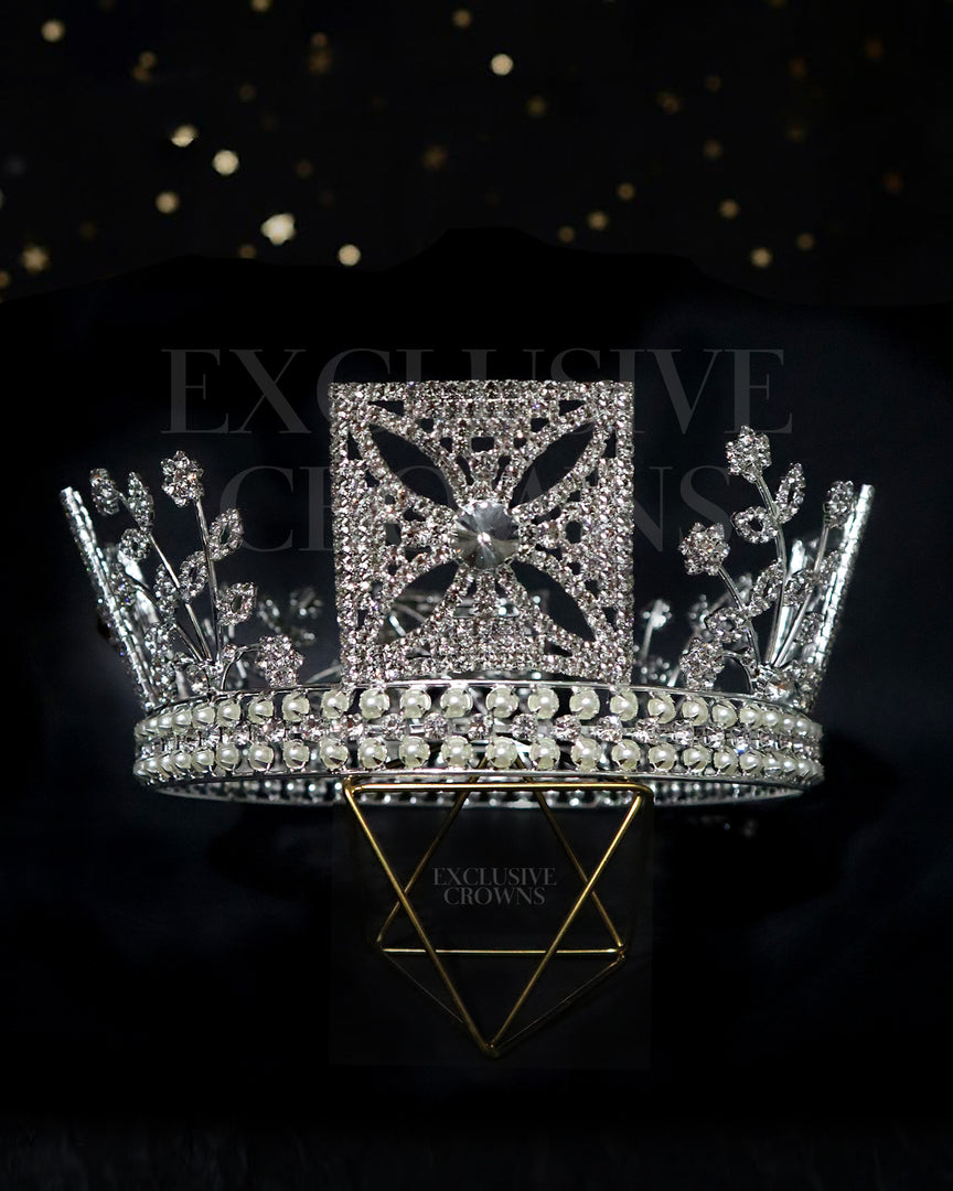 Rhinestone King George IV State Diadem Replica