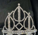 Load image into Gallery viewer, Cinderella Series-3″ Rhinestone Tiara
