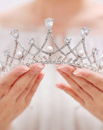 Load image into Gallery viewer, Elizabeth Crystal Tiara - Rhinestone Exclusive Crowns
