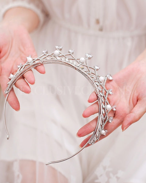 Elizabeth Crystal Tiara - Rhinestone Exclusive Crowns