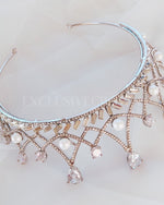 Load image into Gallery viewer, Elizabeth Crystal Tiara - Rhinestone Exclusive Crowns
