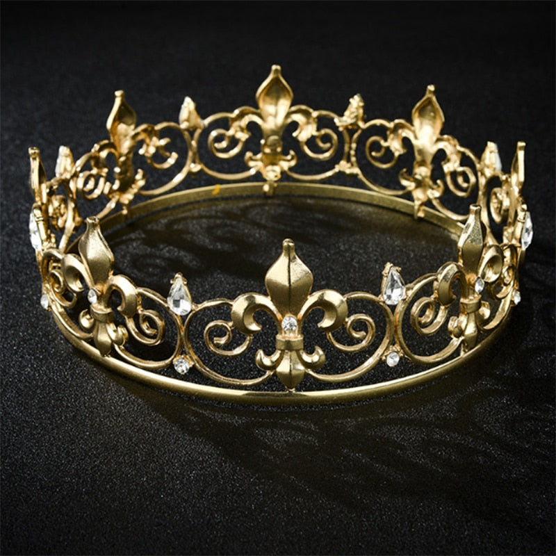 Gold Round Crown 