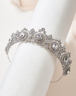 Load image into Gallery viewer, Queen Vintage Inspired Antique Princess, Crystal Crown - Rhinestone Exclusive Crowns
