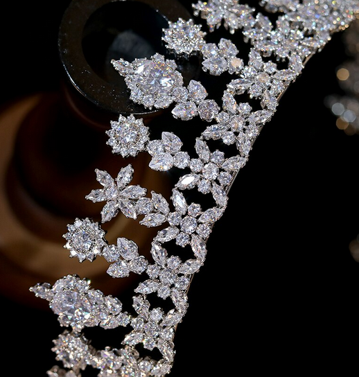 The Kiss CZ Tiara