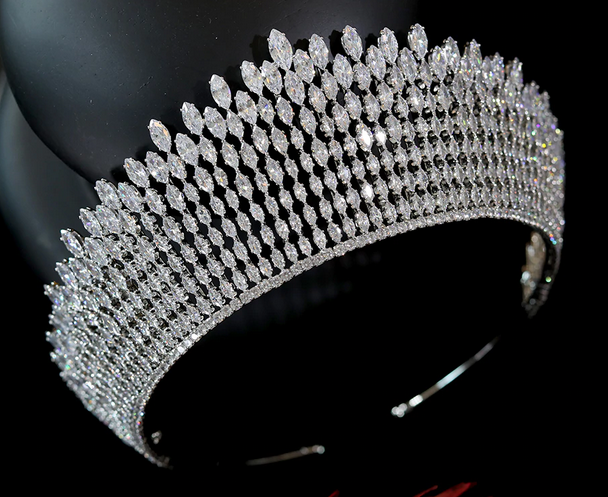 The Valentine CZ Tiara