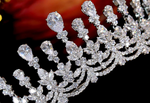 Load image into Gallery viewer, The Infatuation CZ Tiara
