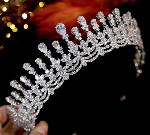 The Infatuation CZ Tiara