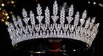 Load image into Gallery viewer, The Presence CZ Tiara
