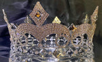 Load image into Gallery viewer, Alex Series 3″x7.5” Fully Round Crown - Rhinestone Exclusive Crowns
