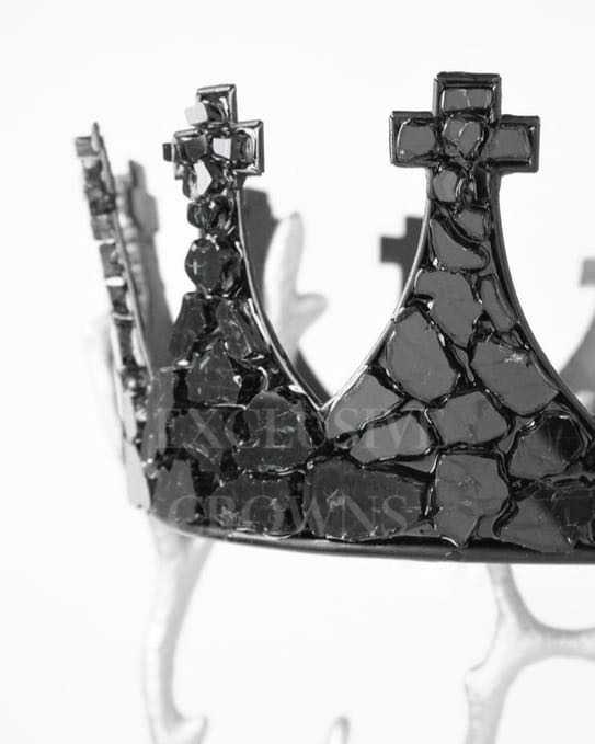 Black Glass Crown - Exclusive Crowns