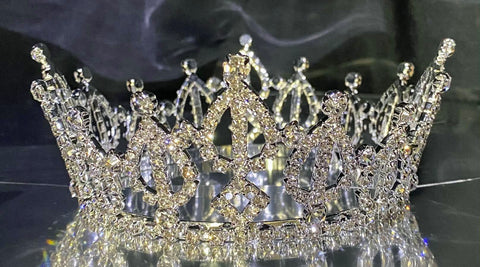 Cinderella Serie Rhinestone Crown - Rhinestone Exclusive Crowns