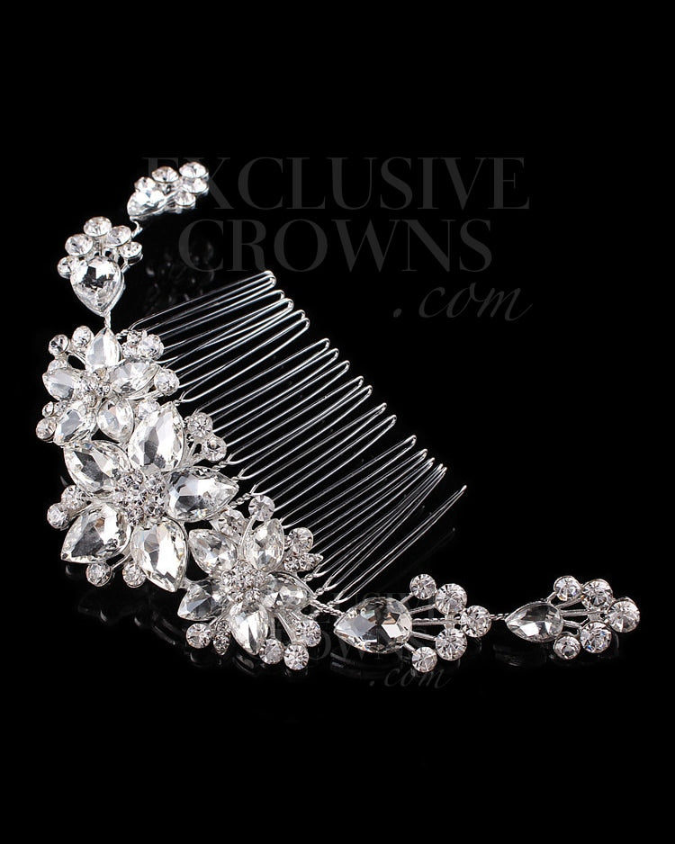 Emy Hair Comb - Rhinestone Exclusive Crowns