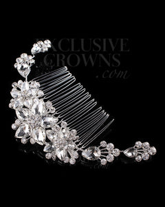Emy Hair Comb - Rhinestone Exclusive Crowns