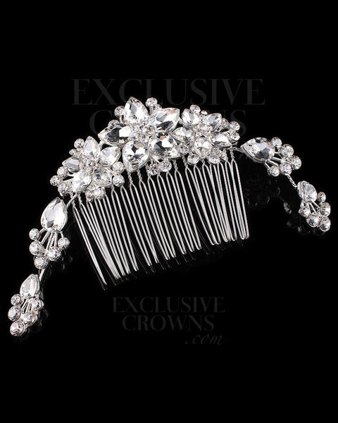 Emy Hair Comb - Rhinestone Exclusive Crowns