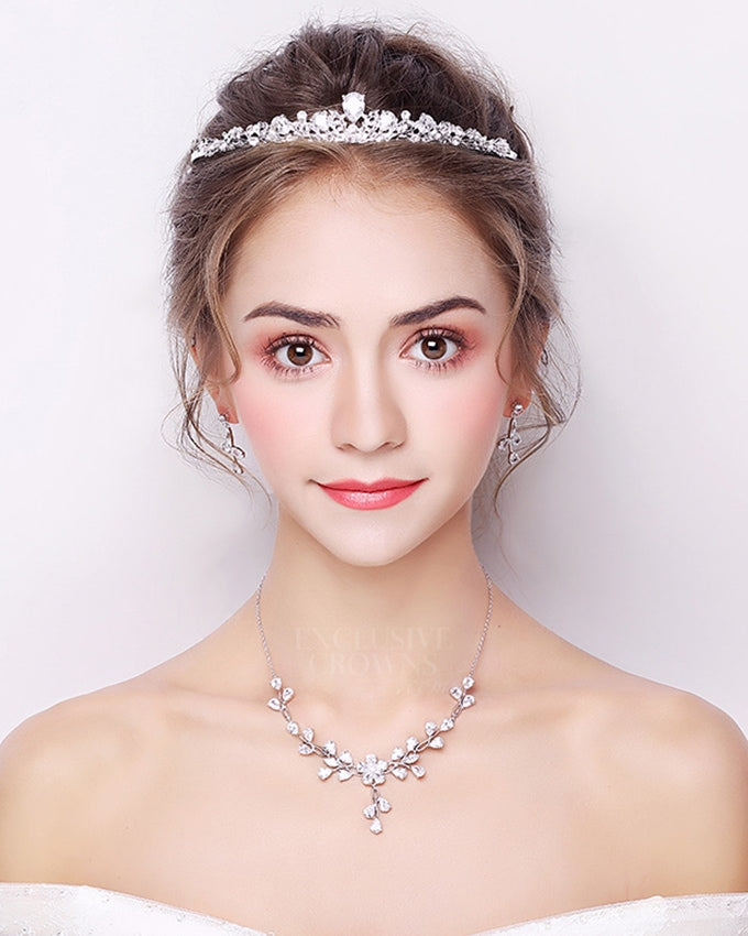 Spectacular Crystal Tiara Headband - Rhinestone Exclusive Crowns