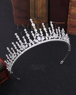 Load image into Gallery viewer, Clear Crystals Rhinestone Crown - Rhinestone Exclusive Crowns
