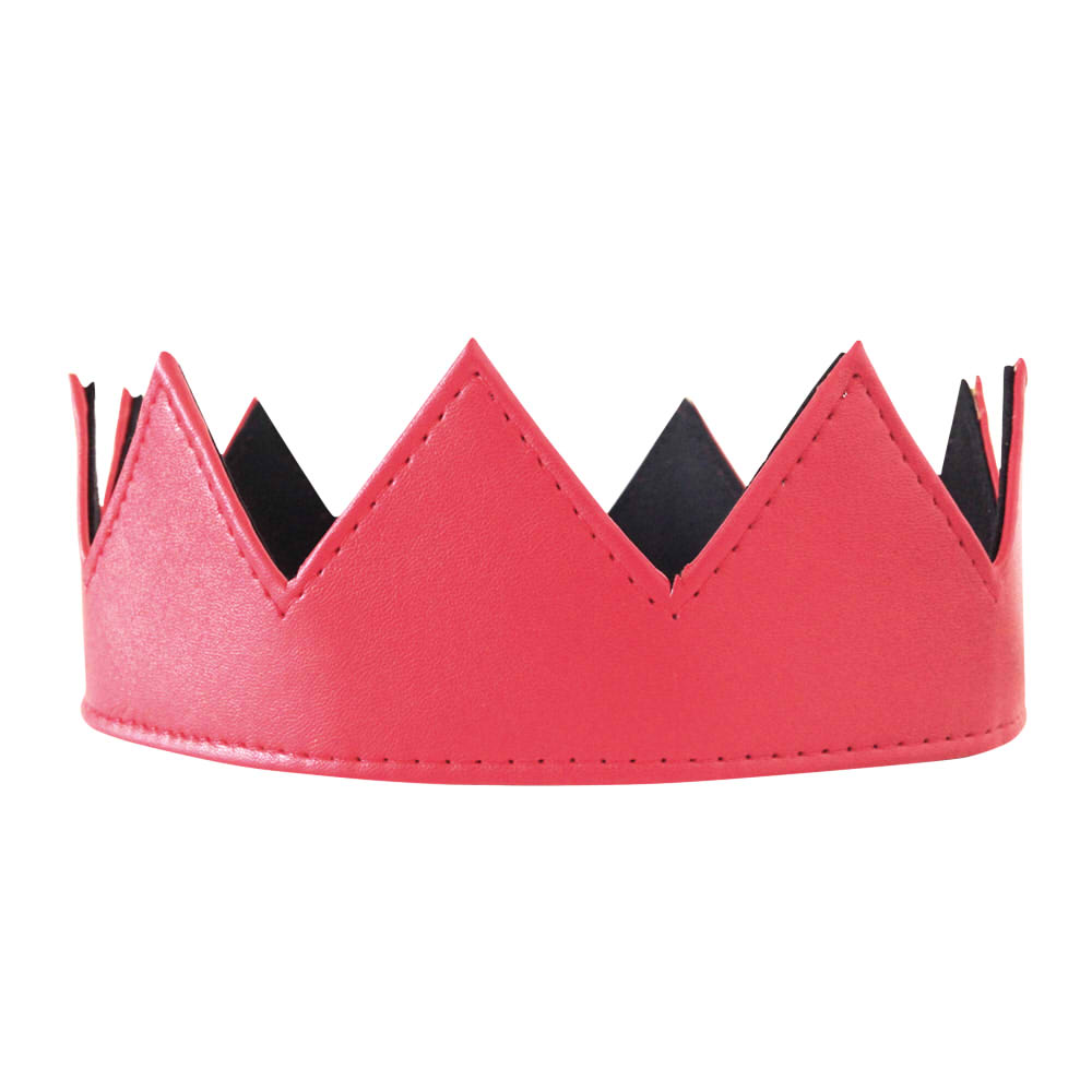 Red Leather Crown