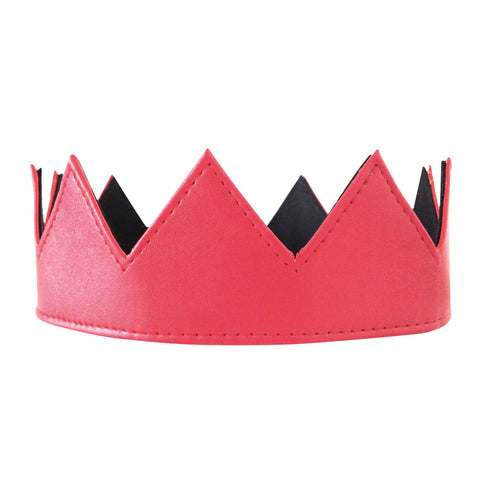 Red Leather Crown