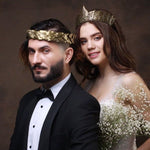 Load image into Gallery viewer, Greek Wedding Crowns, Greek Svadebnaya Exclusive Crown
