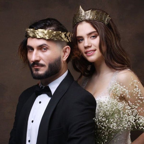 Greek Wedding Crowns, Greek Svadebnaya Exclusive Crown