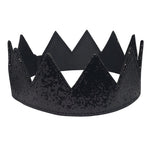 Load image into Gallery viewer, Black Glitter Crown
