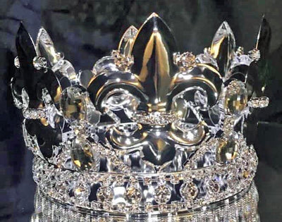 Mark Series Fully Round Crown - Rhinestone Exclusive Crowns